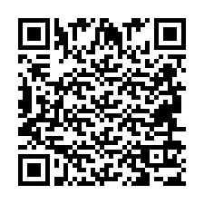 Código QR para número de teléfono +2694613587