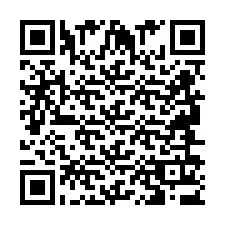 QR-код для номера телефона +2694613648