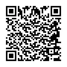 Código QR para número de teléfono +2694613687