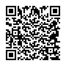 Código QR para número de telefone +2694615313