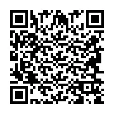 QR Code pour le numéro de téléphone +2694615822