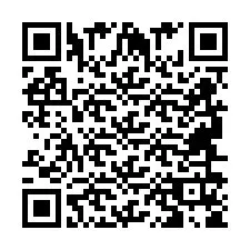 QR-код для номера телефона +2694615847