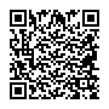 Código QR para número de telefone +2694615867