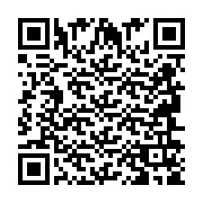 Codice QR per il numero di telefono +2694615954