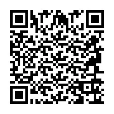 Código QR para número de teléfono +2694616080