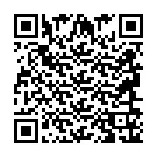 Codice QR per il numero di telefono +2694616101