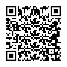 QR Code pour le numéro de téléphone +2694616133