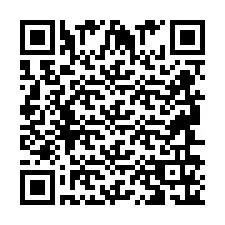 Codice QR per il numero di telefono +2694616151