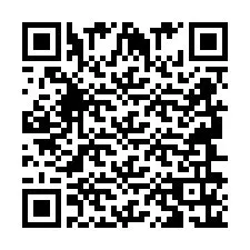 QR kód a telefonszámhoz +2694616154