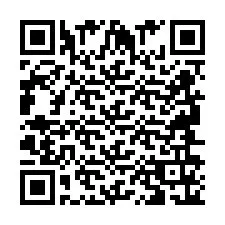 Código QR para número de teléfono +2694616158