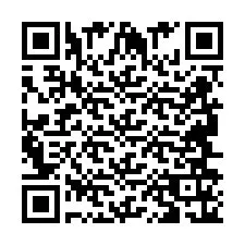 QR-code voor telefoonnummer +2694616176