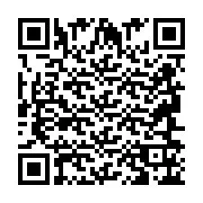 Código QR para número de teléfono +2694616221