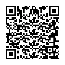 Codice QR per il numero di telefono +2694616300