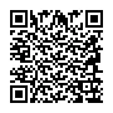 QR-code voor telefoonnummer +2694616340