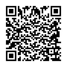 QR-код для номера телефона +2694616349