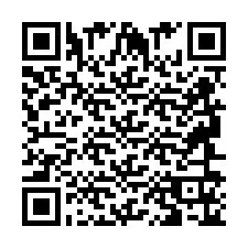 Código QR para número de teléfono +2694616501