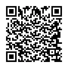 QR код за телефонен номер +2694616734