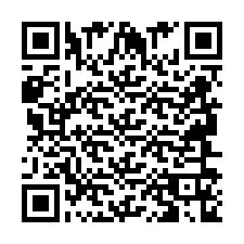 Codice QR per il numero di telefono +2694616804