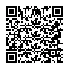 Codice QR per il numero di telefono +2694616814