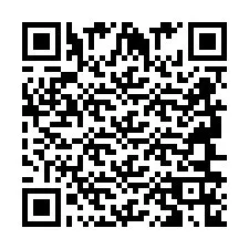 Código QR para número de teléfono +2694616830