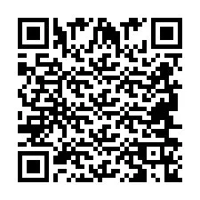 QR-код для номера телефона +2694616837