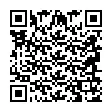 Código QR para número de teléfono +2694617041