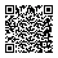 QR Code สำหรับหมายเลขโทรศัพท์ +2694617045