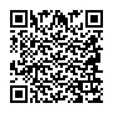 QR-код для номера телефона +2694617058