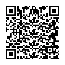 Codice QR per il numero di telefono +2694617062