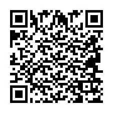 QR-koodi puhelinnumerolle +2694617063