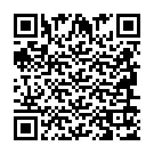 Codice QR per il numero di telefono +2694617084