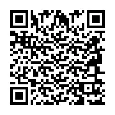 QR Code pour le numéro de téléphone +2694617100