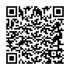 Kod QR dla numeru telefonu +2694617101