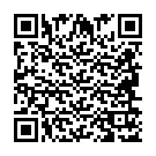 Codice QR per il numero di telefono +2694617116