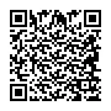 Codice QR per il numero di telefono +2694617262