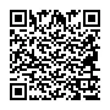 Codice QR per il numero di telefono +2694617303