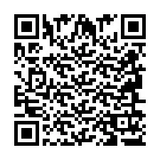 QR-код для номера телефона +2694617344