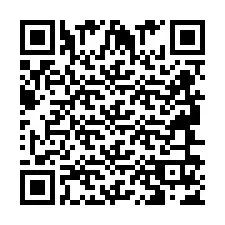 QR-код для номера телефона +2694617400