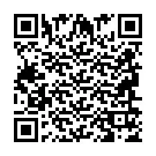 QR-код для номера телефона +2694617415