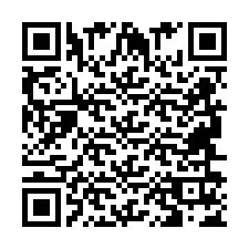 Código QR para número de teléfono +2694617417