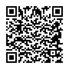 QR код за телефонен номер +2694617427