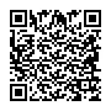 Código QR para número de teléfono +2694617446