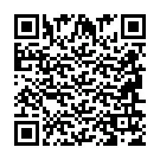 Codice QR per il numero di telefono +2694617455