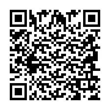 Codice QR per il numero di telefono +2694617458