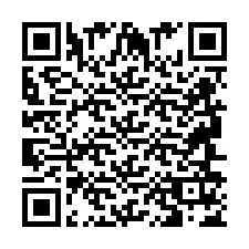 QR-код для номера телефона +2694617461