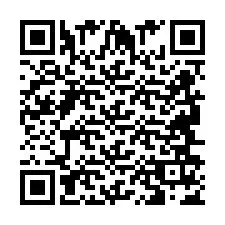 QR код за телефонен номер +2694617476