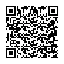 Código QR para número de teléfono +2694617491