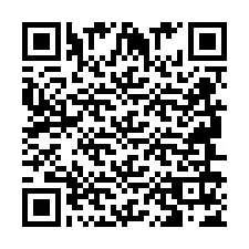 Código QR para número de teléfono +2694617494