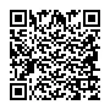 QR код за телефонен номер +2694617496