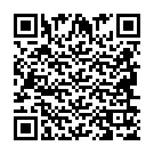 Código QR para número de telefone +2694617516